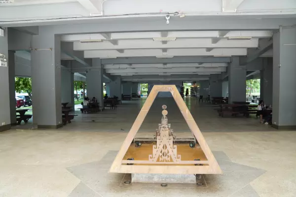 ภาพลานชั้น 1 ใต้ห้อง Auditorium
